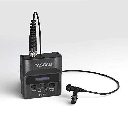Product Cover Tascam DR-10L Portable Digital Audio Recorder with Lavalier Microphone