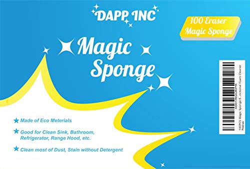 Product Cover 100 x Magic Sponge Eraser Cleaning Melamine Multi-Functional Foam Cleaner