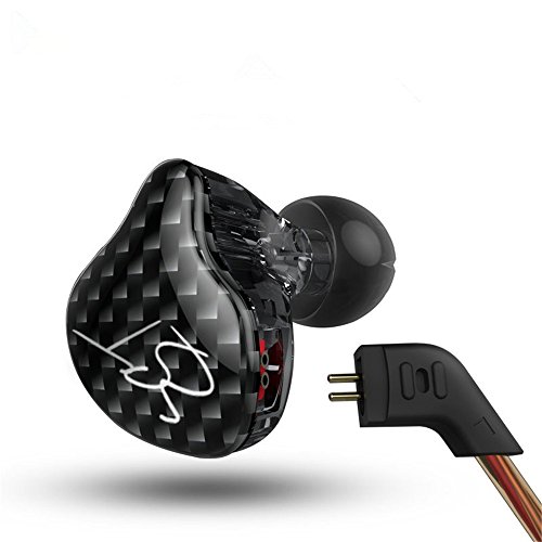 Product Cover Easy KZ ZST Hybrid Banlance Armature with Dynamic In-ear Earphone 1BA+1DD Hifi Headset (ZST no mic)