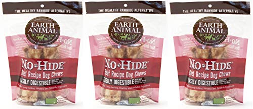 Product Cover (3 Packages) Earth Animal No-Hide Beef Chews 4