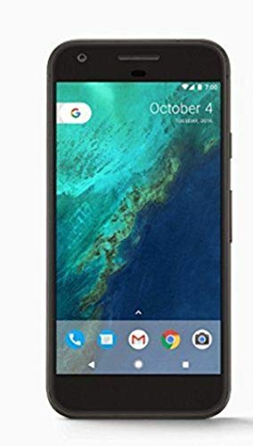 Product Cover Google Pixel 32GB Factory Unlocked US Version Smartphone, 5 Inch Display (Quite Black)