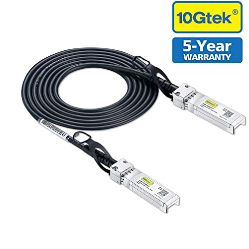 Product Cover 10G SFP+ DAC Cable - for Mikrotik S+DA0001 10GBASE-CU Passive Direct Attach Copper (DAC) SFP Twinax Cable, 1m