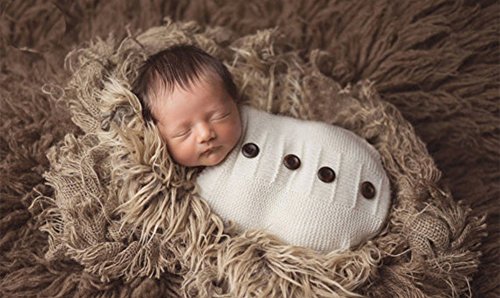 Product Cover Mummyhug Newborn Baby Sleeping Bag Photography Photo Prop Wrap Baby (Button)