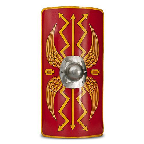 Product Cover Medieval Warrior Functional Medieval Roman Armour Legion Scutum Shield 18G Steel Jumbo SCA LARP