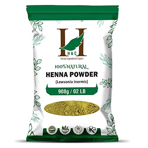 Product Cover 100% Natural Henna Powder Specially For Hair - Bulk Pack -Triple Sifted Henna Powder - Lawsonia Inermis (For Hair) 02 LB / 32 oz (908 gms)- No PPD no chemicals, no parabens