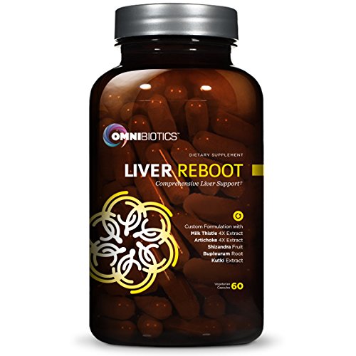 Product Cover Liver Detox Supplement, Liver Cleanse Support | Milk Thistle Extract, Globe Artichoke, NAC, Bupleurum Root | 60 Vegan Capsules