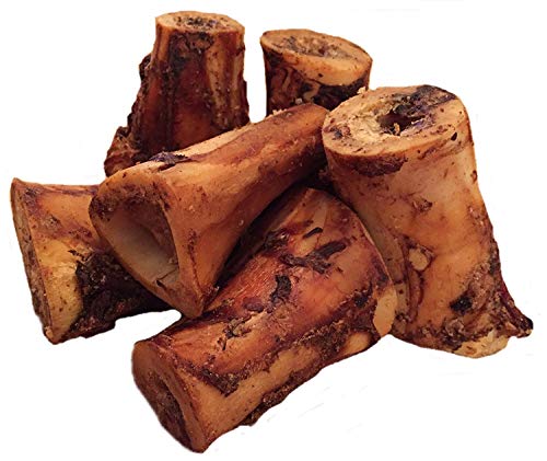 Product Cover K9 Connoisseur Single Ingredient Dog Bones Made in USA Natural Marrow Filled Bone Chew Treats for Small to Medium Breed Aggressive Chewers Dogs Who Struggle with Boredom Best Up to 50 Pounds 6 Pack