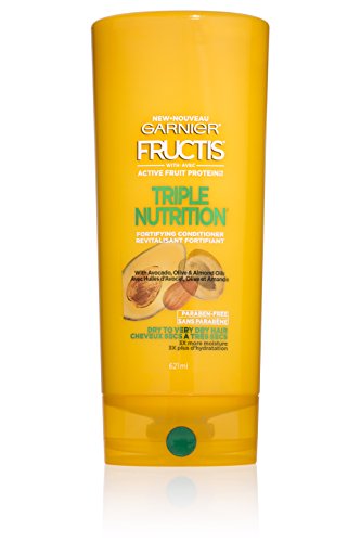Product Cover Garnier Fructis Triple Nutrition Conditioner, Dry to Very Dry Hair, 21 fl. oz.