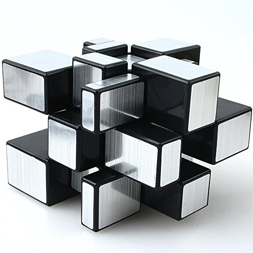 Product Cover TANCH Mirror Speed Magic Cube 3X3 Puzzle for Children & Adults Silver