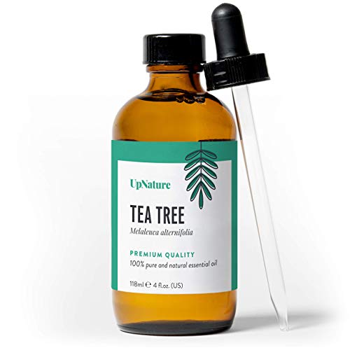 Product Cover Tea Tree Melaleuca Oil 4 OZ - For Diffuser or Skin - Skin Tag Removal, Nail Fungus, Great for Hair and Scalp - 100% Pure, Undiluted & Unfiltered - Use to Make Soap, Cream, Shampoo & Face And Body Wash