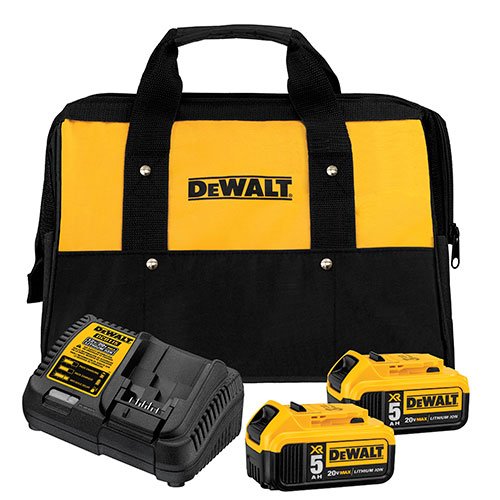 Product Cover DEWALT 20V MAX Battery Starter Kit with 2 Batteries, 5.0Ah (DCB205-2CK)