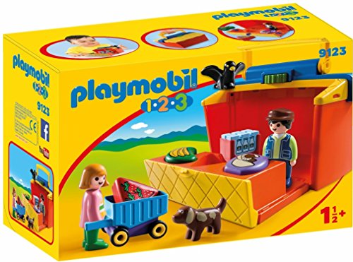 Product Cover Playmobil Take Along Market Stall Building Set