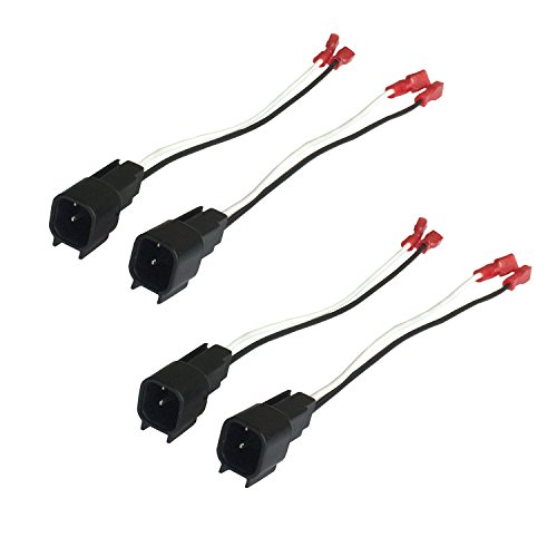 Product Cover DKMUS 2 X Pairs Wire Cable Wiring Harness for Ford Lincoln Mercury Mazda Speakers Adapter Connector Adaptor Plug