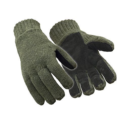 Product Cover RefrigiWear Thinsulate Insulated Fleece Lined 100% Ragg Wool Leather Palm Gloves
