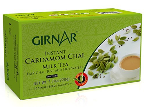 Product Cover Girnar Instant Chai Premix With Cardamom, 10 Sachet Pack by Girnar