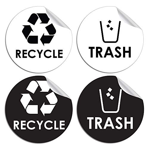 Product Cover Recycle Trash Bin Logo Sticker - 4