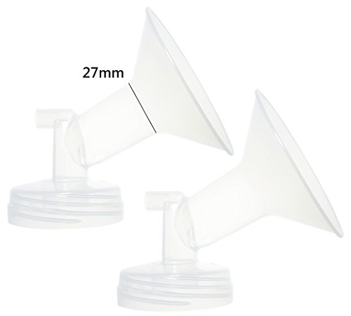 Product Cover Nenesupply 2 27mm Compatible Flanges for Spectra S2 Spectra S1 Spectra 9 Plus Breastpump. Made By Nenesupply. Not Original Spectra Pump Parts Not Original Spectra S2 Accessories Replace Spectra Flange