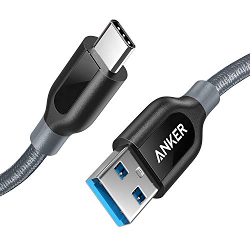 Product Cover Anker USB Type C Cable, Powerline+ USB C to USB 3.0 Cable (3ft), High Durability, for Samsung Galaxy Note 8, S8, S8+, S9, MacBook, Sony XZ, LG V20 G5 G6, HTC 10, Xiaomi 5 and More