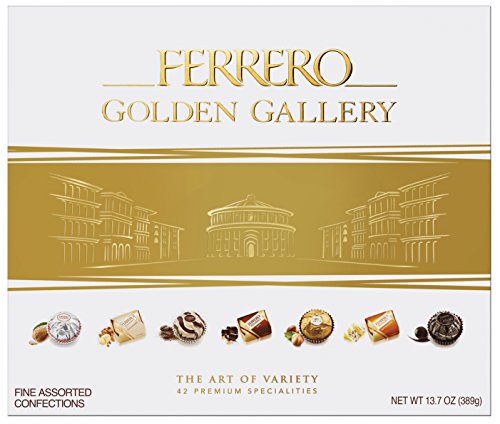 Product Cover Ferrero Golden Gallery 42 Piece Fine Assorted Chocolates, 13.7 oz. Box