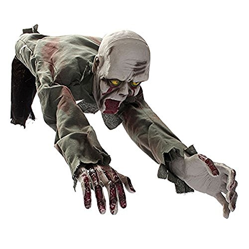 Product Cover MareLight Electronic Crawling Light Sensored Halloween Horror Zombie Skeleton Bloody Haunted Animated Prop Decorations-