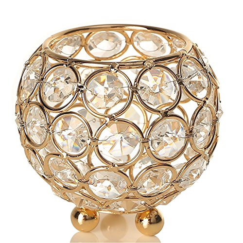 Product Cover VINCIGANT Gold Decorative Candle Lantern/Tealight Candle Hoders Dinning Room Office Table Centepieces