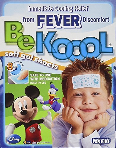 Product Cover Be Koool Soft Gel Sheets For Kids, 4 Count Per Box (6 Boxes) by BeKoool