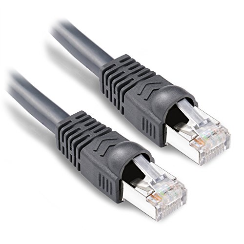 Product Cover Outdoor Ethernet 50ft Cat6 Cable, IMONTA Shielded Grounded UV Resistant Waterproof Buried-able Network Cord
