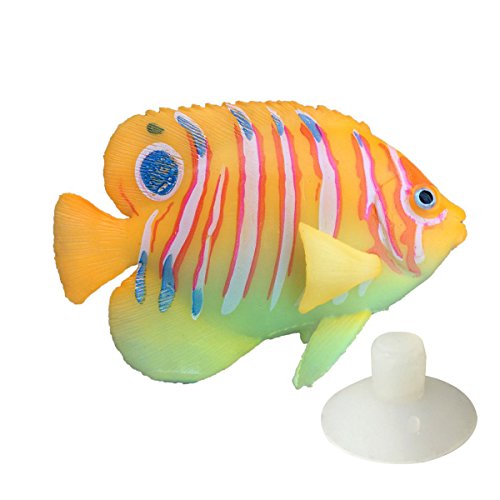 Product Cover Saim Lifelike Plastic Artificial Moving Floating Fish Ornament Decorations for Aquarium Fish Tank