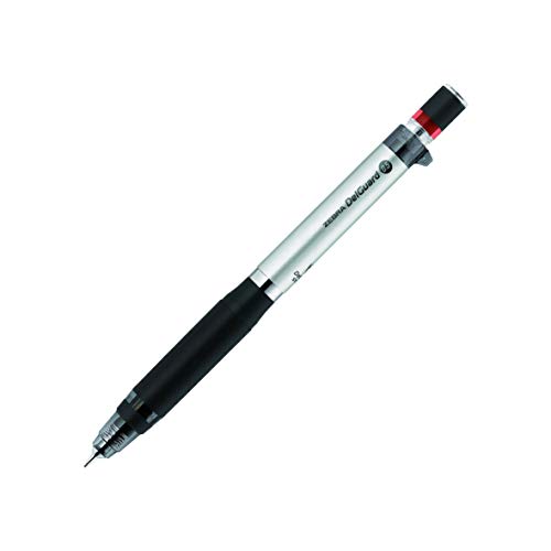 Product Cover Zebra Mechanical Pencil, Del Guard Type ER, 0.5mm, Silver (P-MA88-S)
