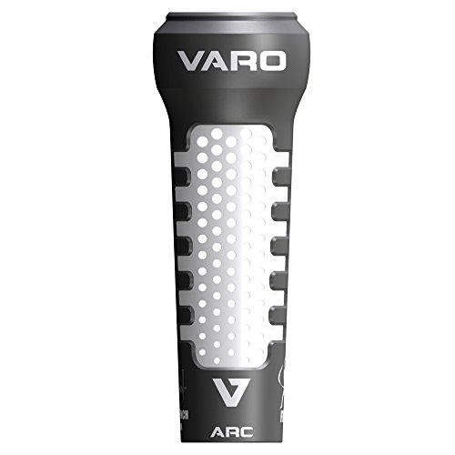 Product Cover Varo ARC Bat Training Weight, 12oz, for Softball (Jennie Finch Edition) - Barrel Feel - Improve Your Batting, Barrel Speed, and Develop Swing Mechanics, White Graphite