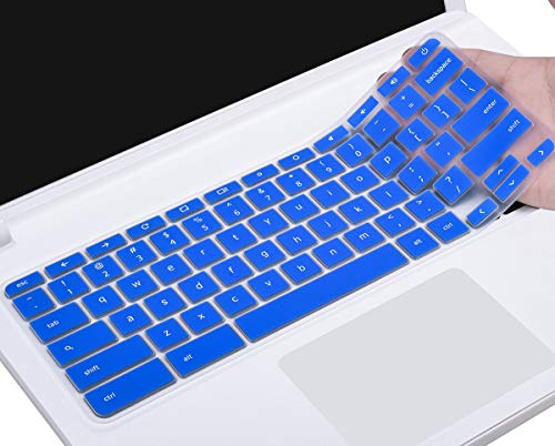 Product Cover CaseBuy Ultra Thin Silicone Keyboard Protector Skin Cover for Acer Chromebook 14 CB3-431 CP5-471 14-inch Chromebook US Version(Blue)
