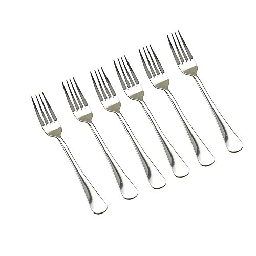 Product Cover KINGSUPER Set of 6 Stainless Steel Dinner Forks