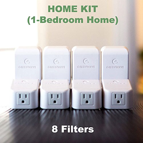 Product Cover Greenwave Dirty Electricity Filters: 1 Bedroom Home Kit (8 filters)