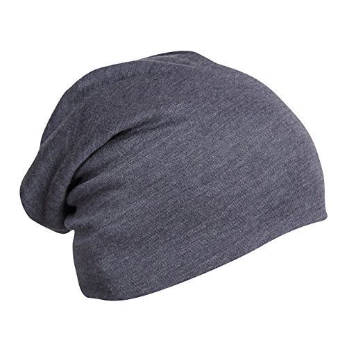 Product Cover FabSeasons Men's Cotton Slouchy Beanie and Skull Cap 58cm Blue