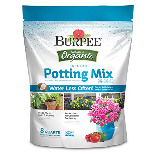 Product Cover Burpee Natural Organic Premium Growing Mix, 8 quart (Packaging may vary)