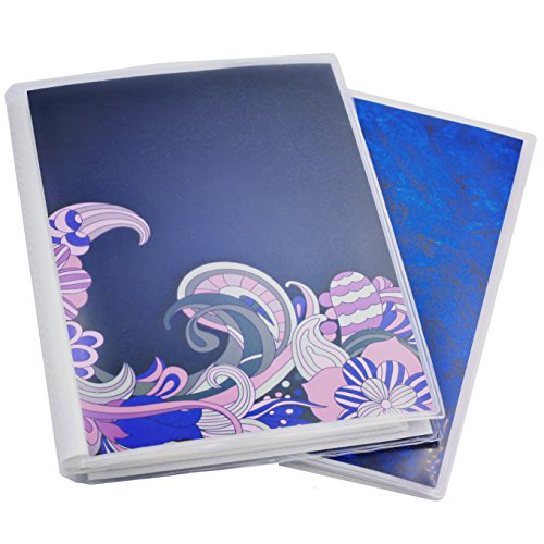 Product Cover 5 x 7 Photo Albums Pack of 2, Each Photo Album Holds Up to 48 5x7 Photos. Flexible, Removable Covers Come in Random, Assorted Patterns and Colors.