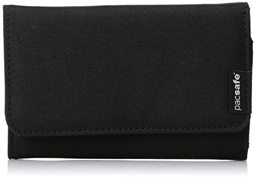 Product Cover Pacsafe RFIDsafe LX100 Anti-Theft RFID Blocking Wallet, Black