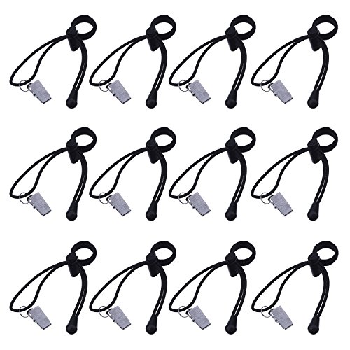 Product Cover Mudder Backdrop Background Clips Holder for Photo Video Studio, 12 Pack, Black