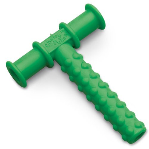Product Cover Knobby Texture Chewy Tube Green by Chewy Tubes