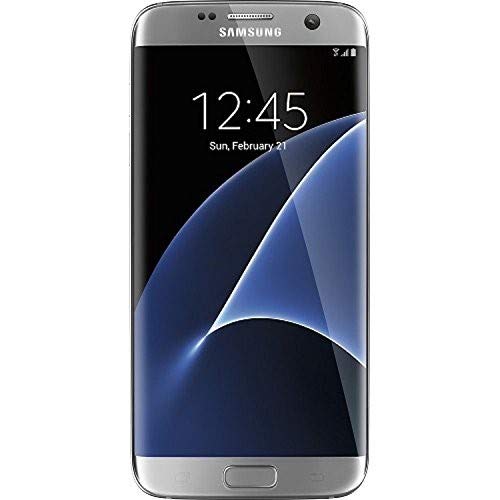Product Cover Samsung S7 EDGE G935V 32GB, Verizon/GSM Unlocked, Silver Titanium (Renewed)