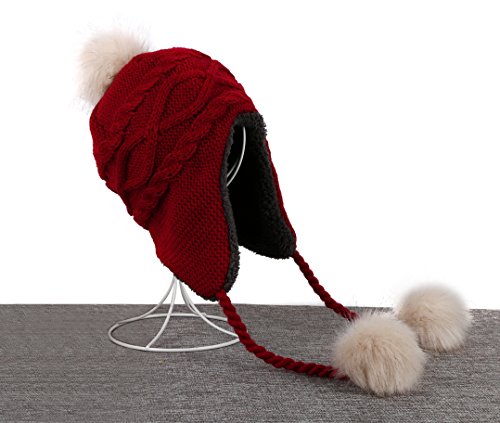 Product Cover Jon Senkwok Winter hat for Women Earflap hat Womens with Ear Flaps for Women