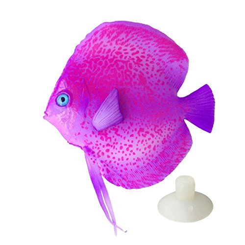 Product Cover Saim Lifelike Plastic Artificial Moving Floating Fish Ornament Decorations for Aquarium Fish Tank