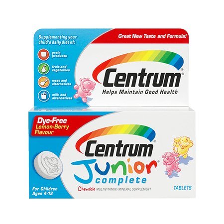 Product Cover Centrum Junior Complete, 60 tablets