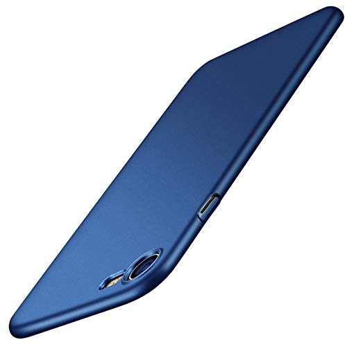 Product Cover TORRAS Slim Fit iPhone 8 Case/iPhone 7 Case, Hard Plastic Full Protective Anti-Scratch Resistant Cover Case Compatible with iPhone 7 (2016)/iPhone 8 (2017), Navy Blue