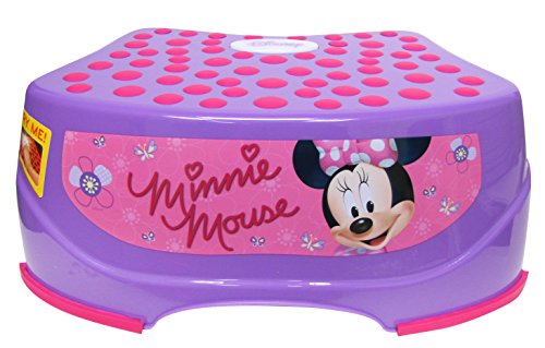 Product Cover Disney Minnie Mouse Step 'N Glow Step Stool, Purple