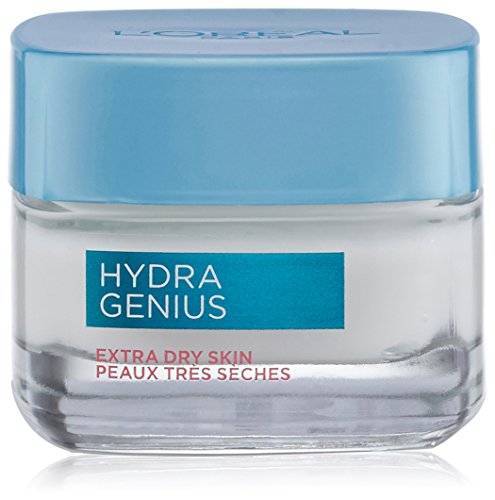 Product Cover L'Oreal Paris Skincare Hydra Genius Daily Liquid Care Face Moisturizer for Extra Dry Skin with Aloe Water and Hyaluronic 1.7 oz.