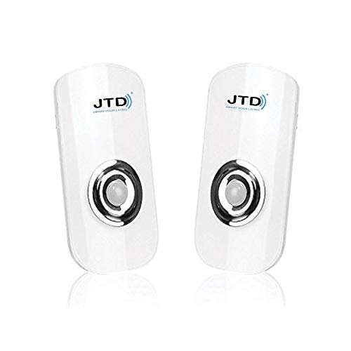 Product Cover JTD Smart Energy-efficient LED Night Light Motion Auto Sensing LED Lights Motion Sensor Flashlight Rechargeable Emergency Light (2 Pack)
