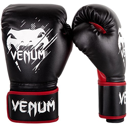 Product Cover Venum Contender Kids Boxing Gloves - Black/Red - 8oz, 8 oz
