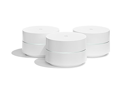 Product Cover Google WiFi system, 3-Pack - Router replacement for whole home coverage (NLS-1304-25)