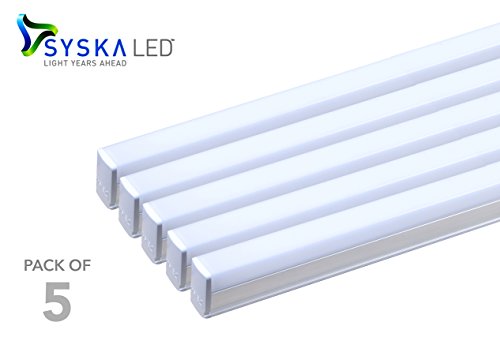 Product Cover Syska SSK-T5-22W-N-6500K-5 22-Watt LED Tubelight (Pack of 5, Cool Day Light) (Medium) (Cool Day Light)